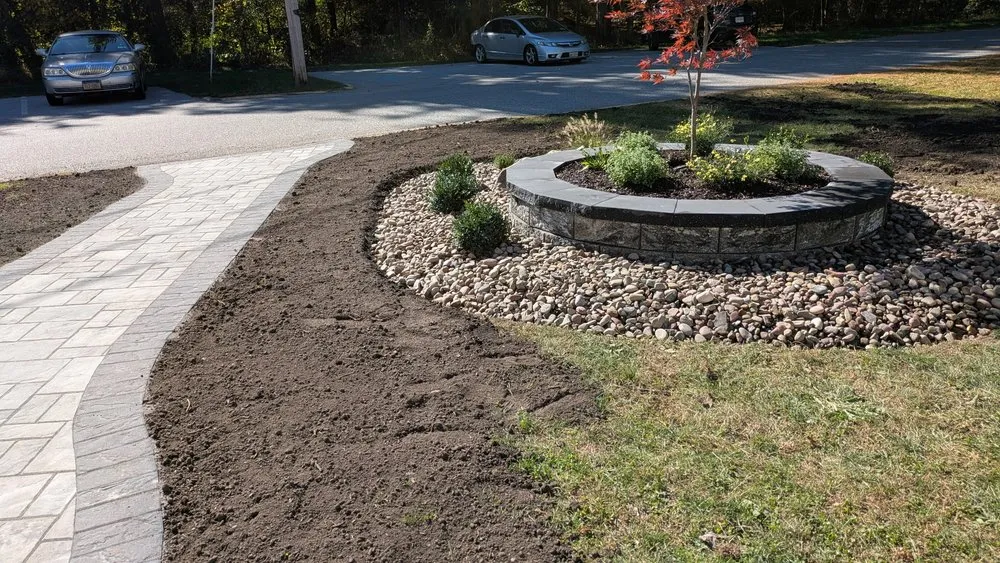 Expert lawn mowing service for residential properties in Middletown, NY by Green Legend