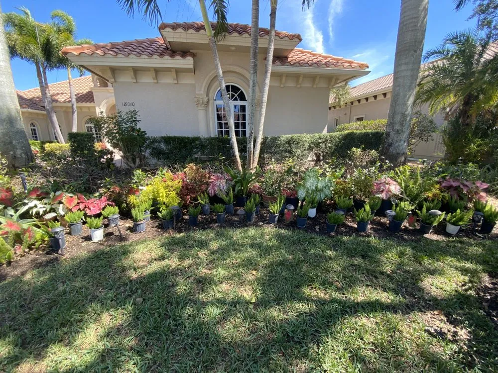 Top-rated lawn mowing service for homes in Estero, FL by Green Life Design & Maintenance