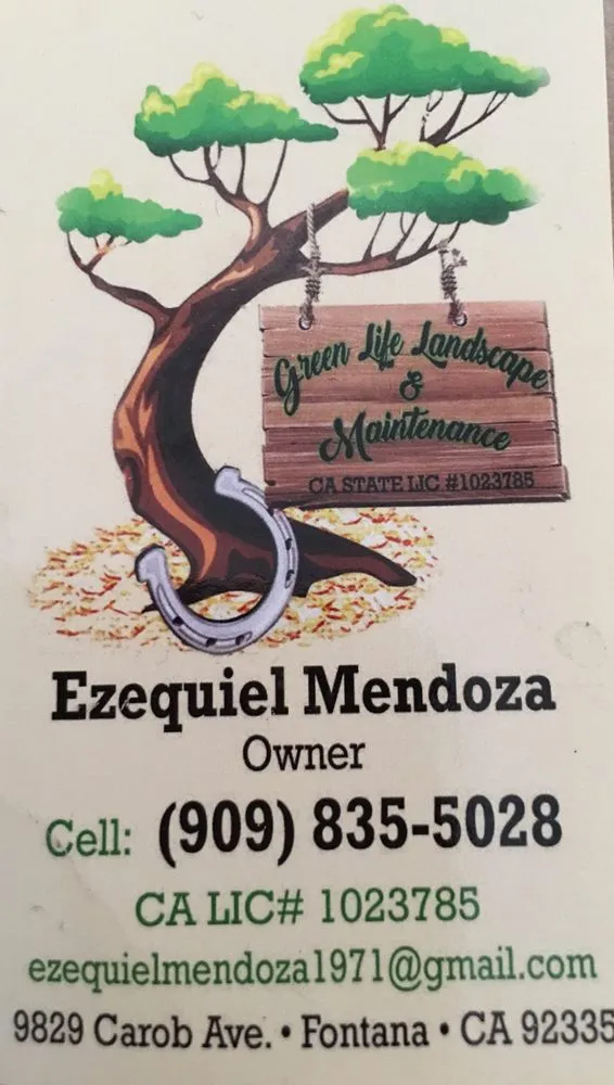 Custom lawn care service in Fontana, CA by Green Life Landscape & Maintenance