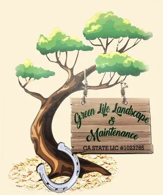 Green Life Landscape & Maintenance Logo