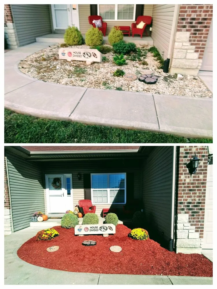 Trusted lawn mowing service for homes in Ofallon, MO by Green Life Lawn Care and Landscaping