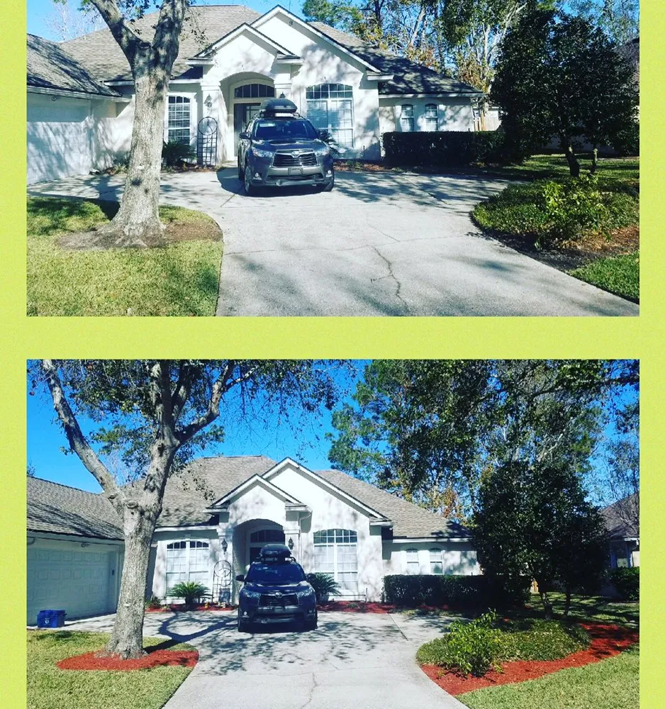 Affordable landscape installation in Orange Park, FL by Green Life Property Services