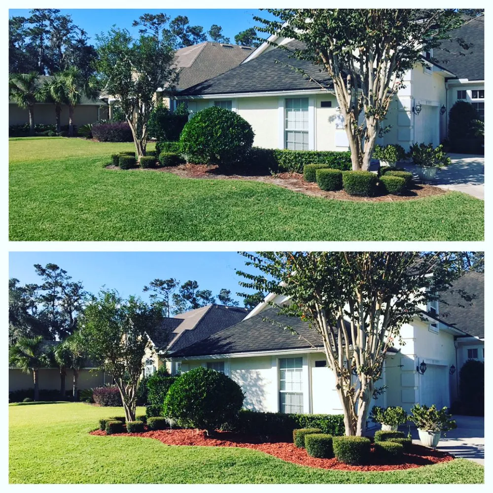 Custom yard maintenance in Orange Park, FL by Green Life Property Services