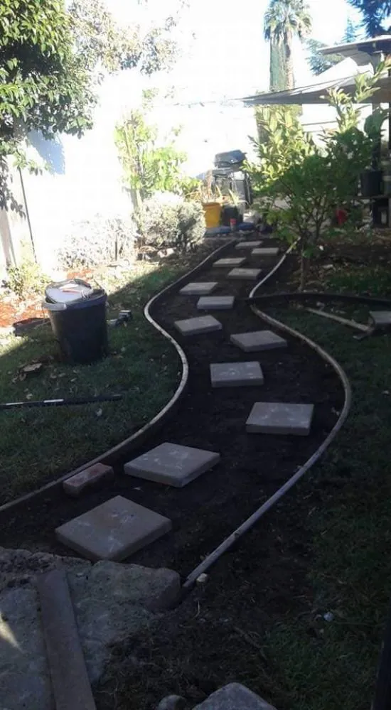 Custom landscape design in Antioch, CA by Green Life Yard Services