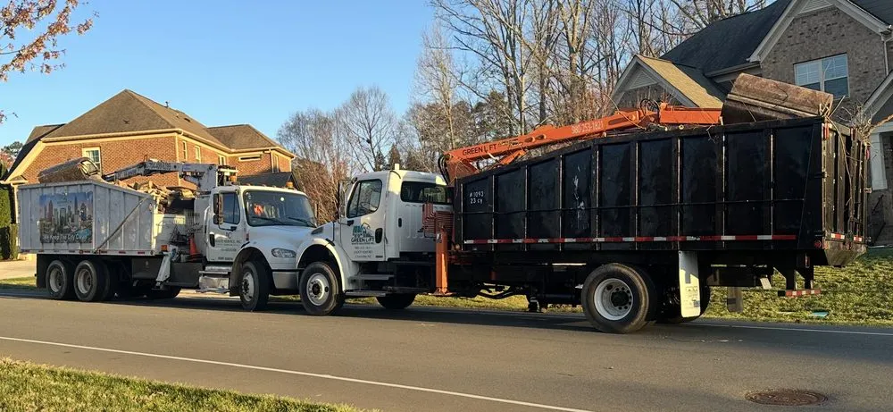 Reliable landscape installation in Charlotte, NC by Green Lift Waste Solutions