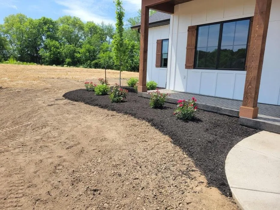 Local lawn mowing service with custom design across West Lafayette, IN - Green Light Lawn Care