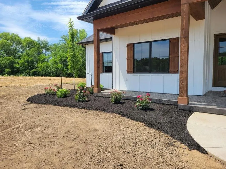 Professional garden landscaping for outdoor upgrades in West Lafayette, IN by Green Light Lawn Care