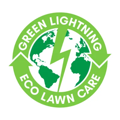 Green Lightning Eco Lawn Care Logo