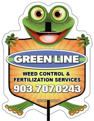 Green Line Lawn Care Logo