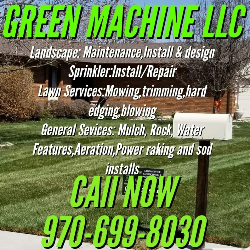 Top-rated garden landscaping experts serving Evans, CO - Green Machine