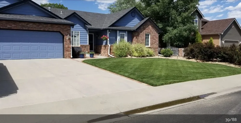 Affordable outdoor landscaping with custom design in Evans, CO by Green Machine