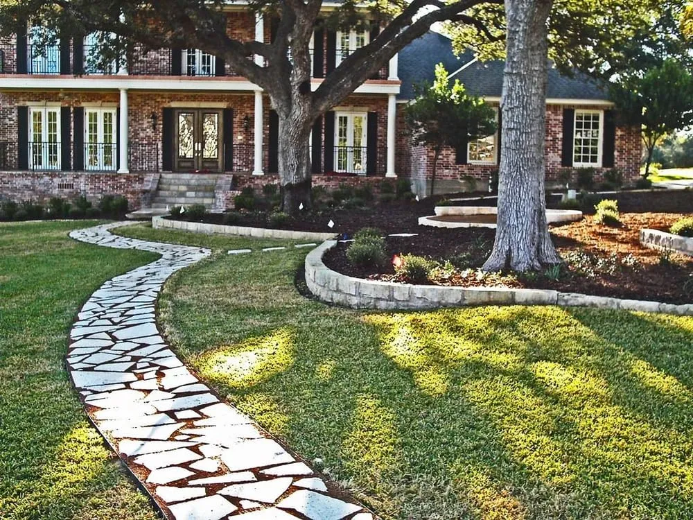 Trusted yard maintenance in Temple, TX by Green Machine Landscapes and Construction