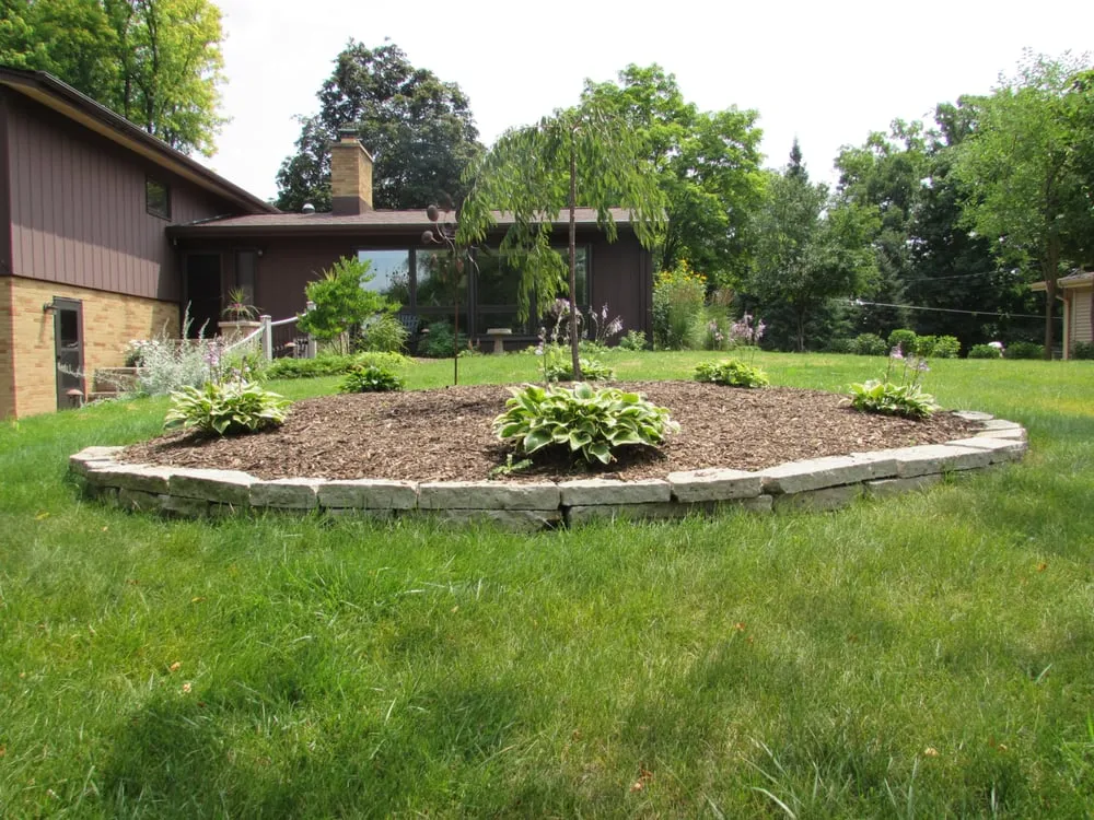 Expert landscape installation in New Berlin, WI by Green Machine Landscaping