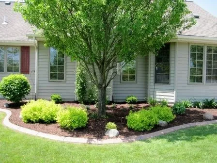 Affordable outdoor landscaping for homes in New Berlin, WI by Green Machine Landscaping