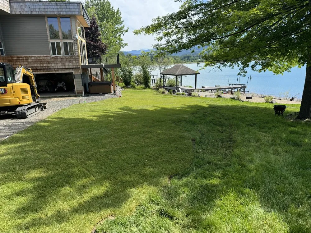 Custom residential landscaping in Spokane, WA by Green Machine Landscaping