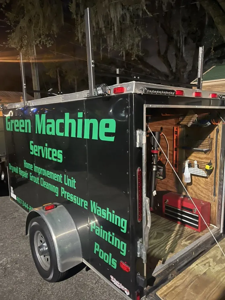 Local landscape design in Kissimmee, FL by Green Machine Lawn Care