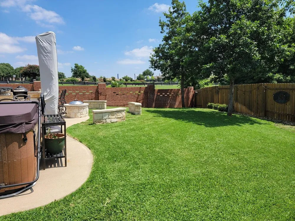 Professional yard maintenance in Georgetown, TX by Green Machines Lawn Care