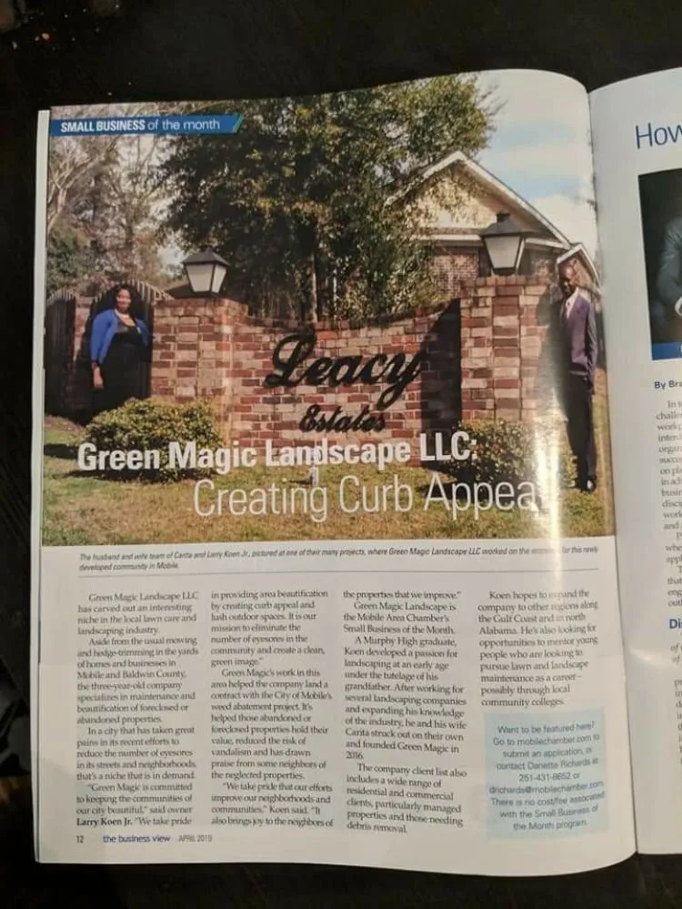 Reliable outdoor landscaping in Mobile, AL - Green Magic Landscape