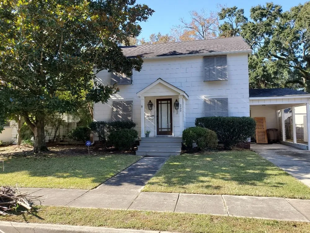 Custom residential landscaping with custom design in Mobile, AL by Green Magic Landscape