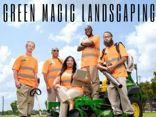 Green Magic Landscape Logo