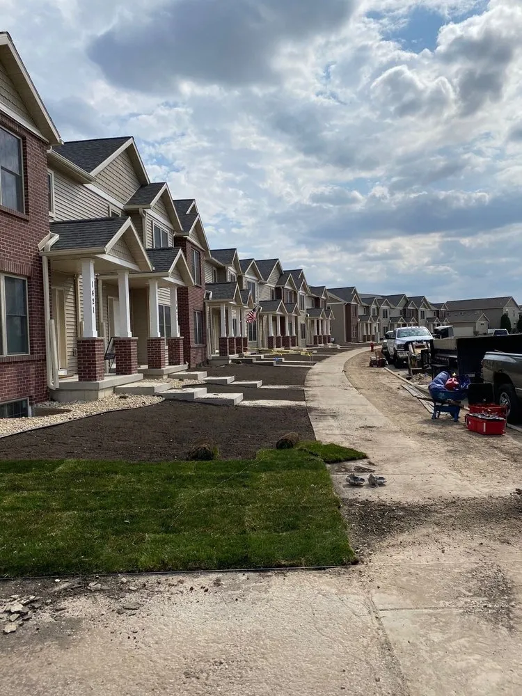 Custom garden landscaping in Verona, WI - Green Masters Landscape