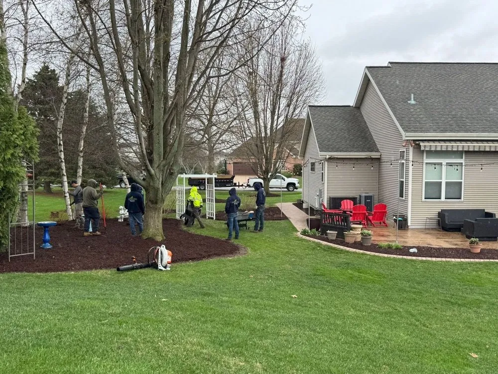 Top-rated residential landscaping for year-round maintenance in Verona, WI by Green Masters Landscape