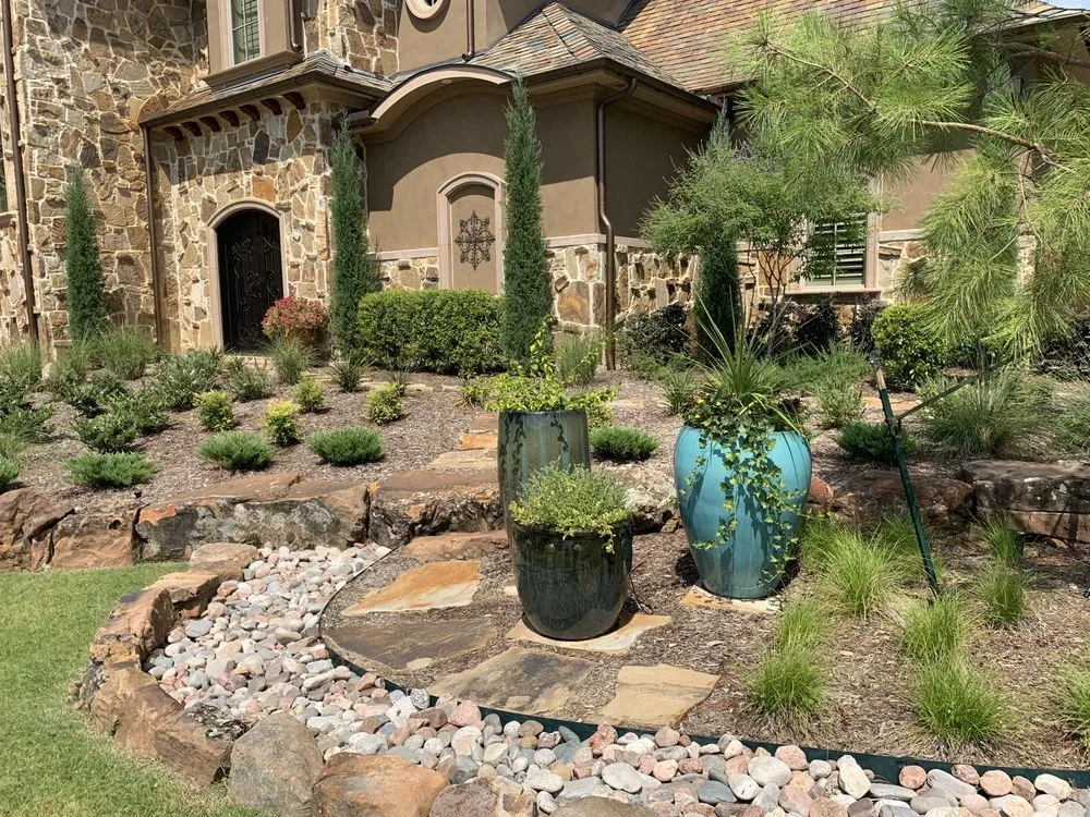 Expert outdoor landscaping for beautiful yards across Lewisville, TX - Green Meadow Landscaping
