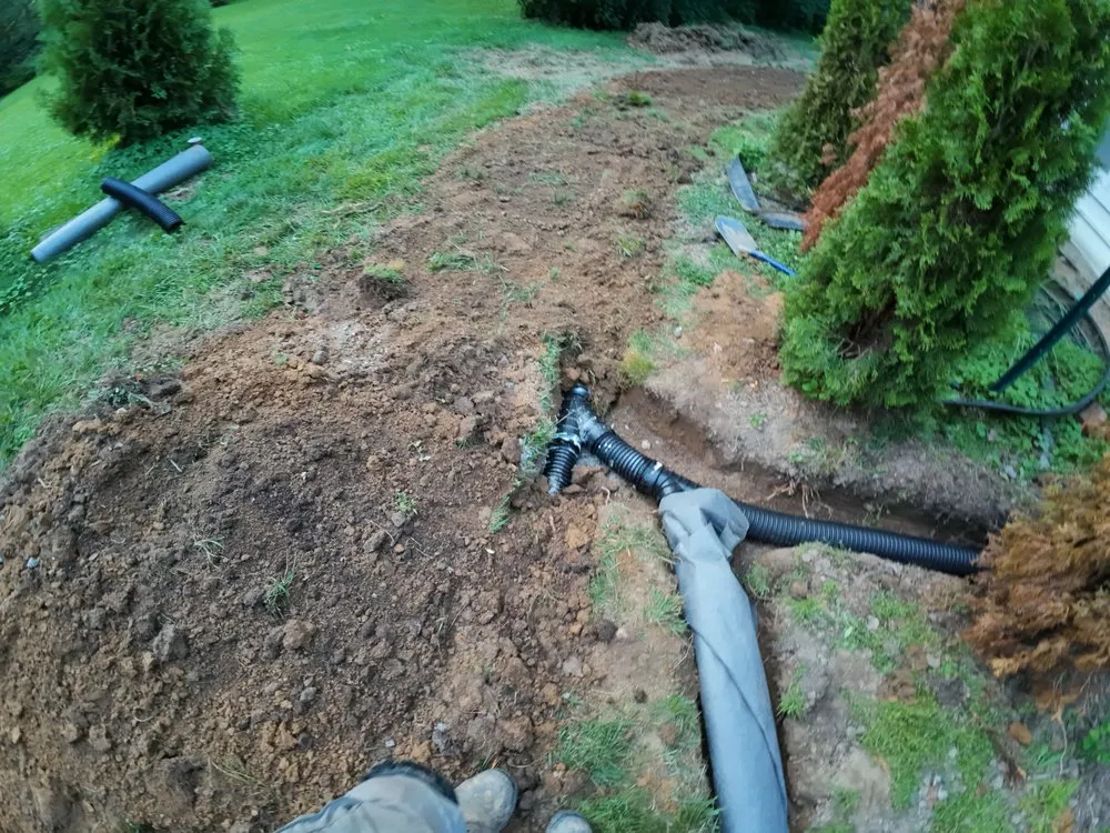 Local landscape installation with custom design in Louisville, KY by Green Meadows Landscaping