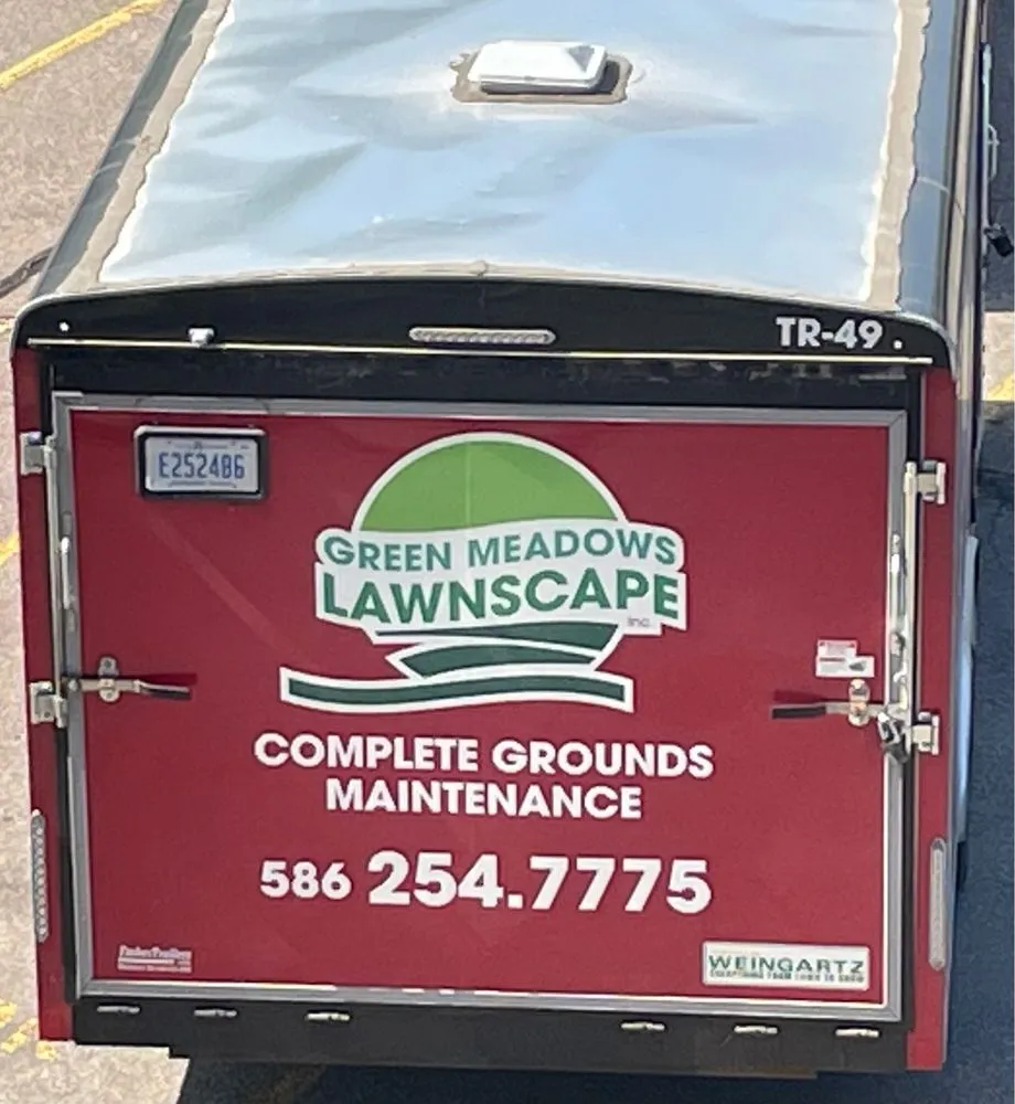 Custom outdoor landscaping in Rochester Hills, MI by Green Meadows Lawnscape