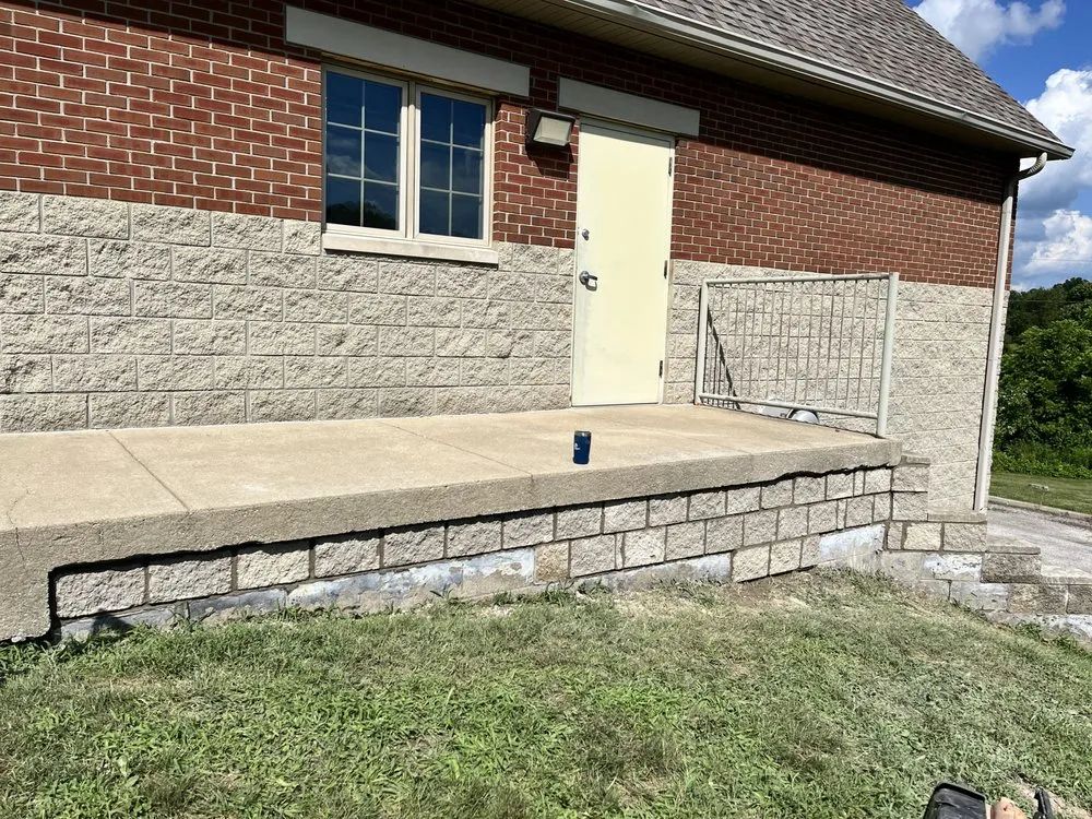 Local landscape installation with custom design in Bloomington, IN by Green Monster