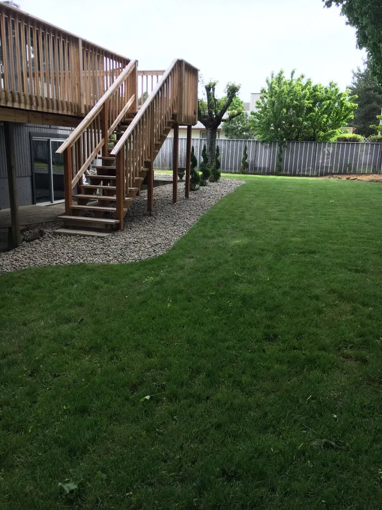 Professional landscape installation in Portland, OR by Green Mountain Landscape