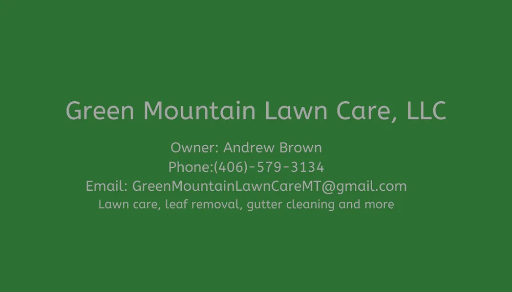 Professional lawn care service for homes across Belgrade, MT - Green Mountain Lawn Care