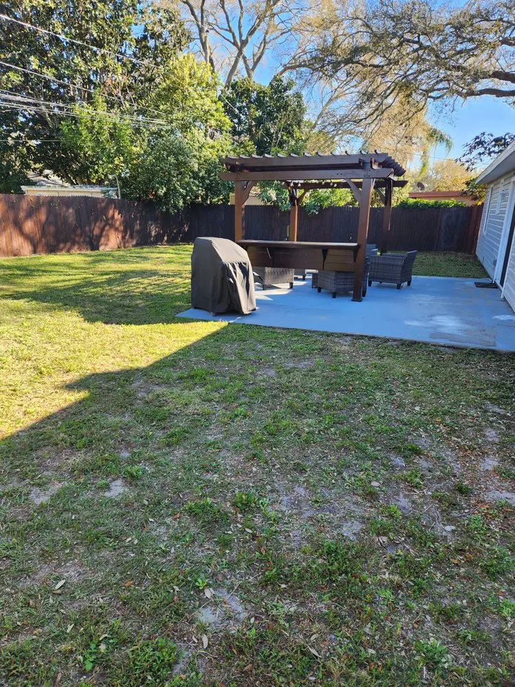 Affordable landscape installation in Tampa Bay, FL by Green Munsters