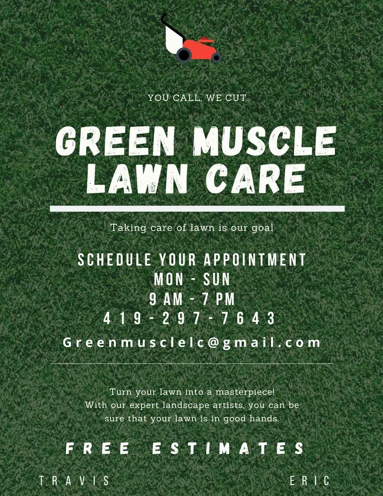 Local lawn care service experts serving Toledo, OH - Green Muscle Lawn Care