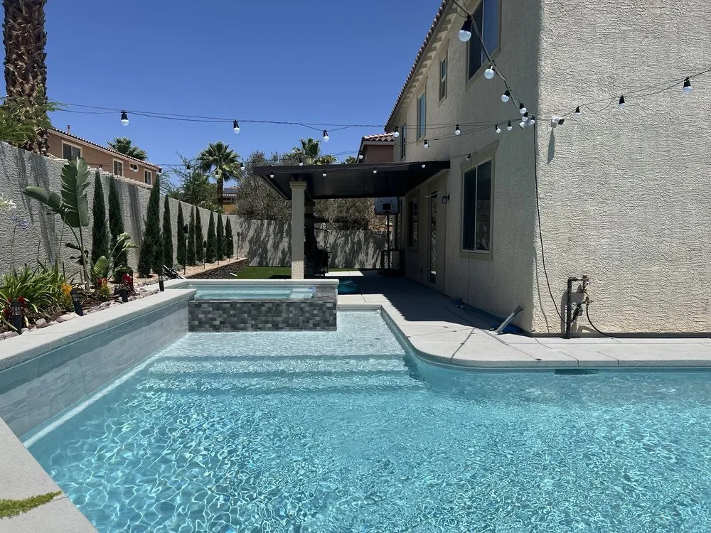 Local landscape installation for residential properties in Las Vegas, NV by Green O' Aces Pools & Landscape