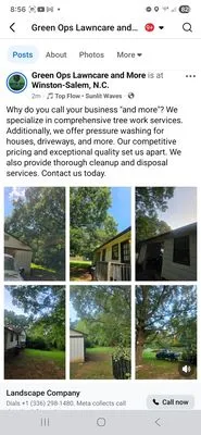 Green Ops Lawncare And More Logo