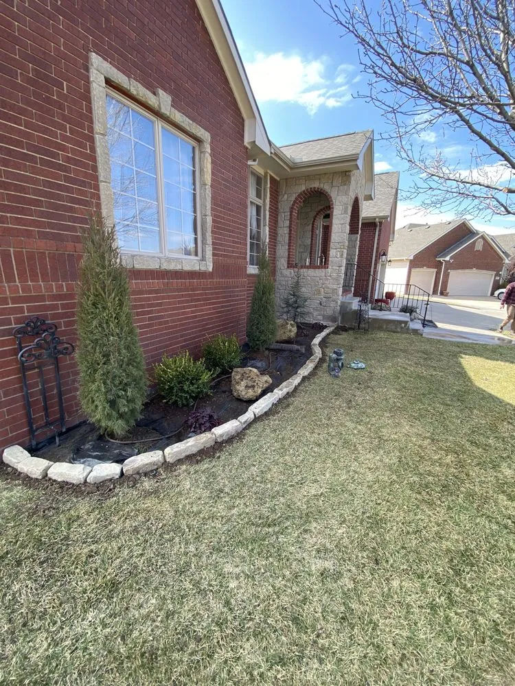 Custom residential landscaping in Wichita, KS - Green Outdoors Landscape