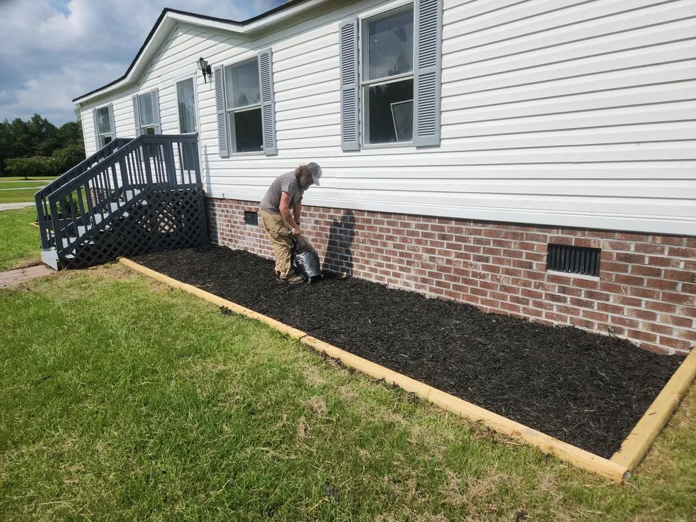 Affordable residential landscaping near you in New Bern, NC by Green Owl Landscaping