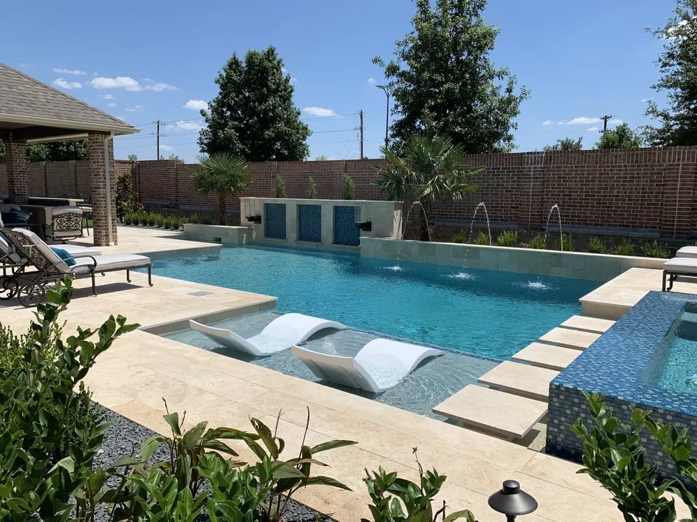 Custom yard cleanup service with custom design across Frisco, TX - Green Paradise Construction And Design