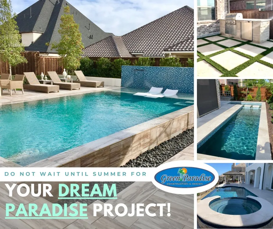 Trusted yard maintenance in Frisco, TX - Green Paradise Construction And Design
