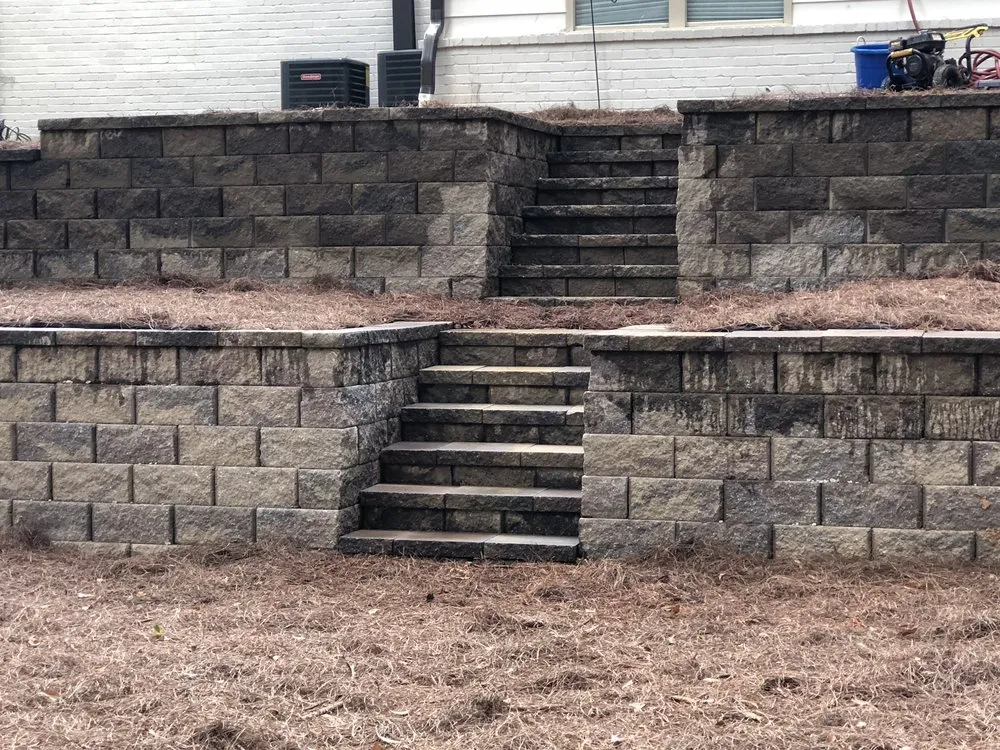 Professional landscape installation for year-round maintenance in Atlanta, GA by Green Paradise Design