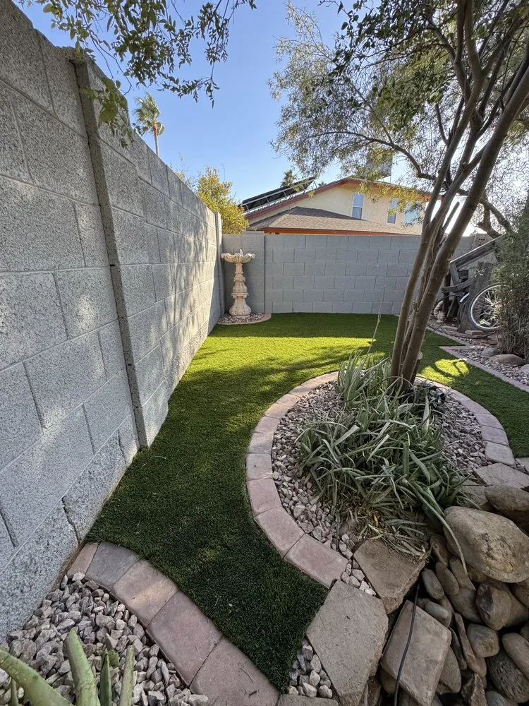 Trusted landscape design in Phoenix, AZ by Green Paradise Landscaping Services