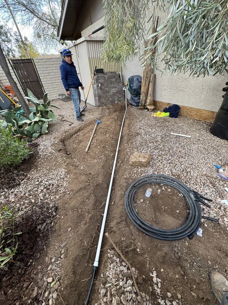 Custom yard maintenance in Phoenix, AZ by Green Paradise Landscaping Services