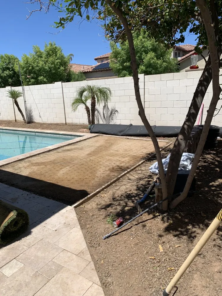 Professional garden landscaping for residential properties across Phoenix, AZ - Green Paradise Landscaping Services