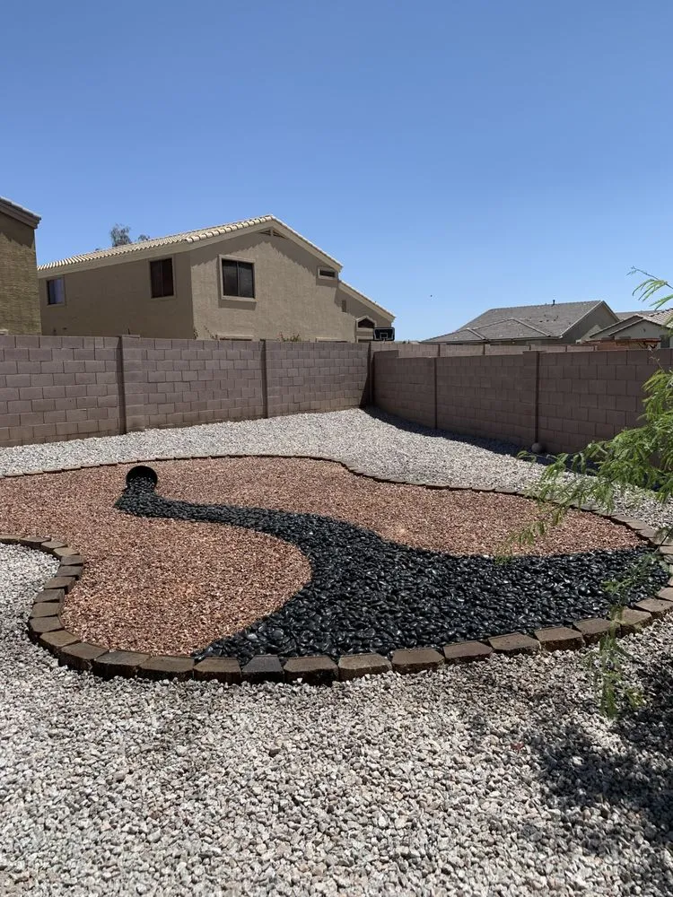 Affordable outdoor landscaping in Phoenix, AZ by Green Paradise Landscaping Services