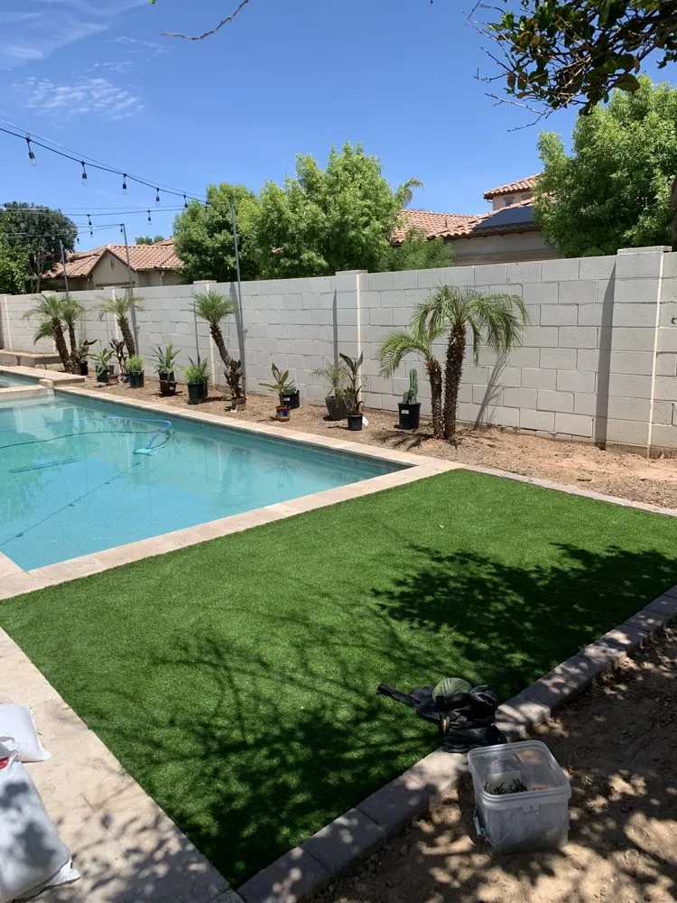 Local garden landscaping in Phoenix, AZ - Green Paradise Landscaping Services