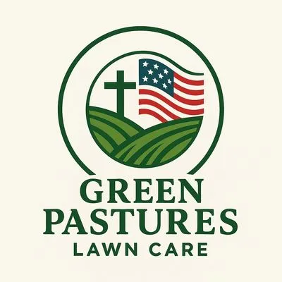 Green Pastures Lawn Care Logo
