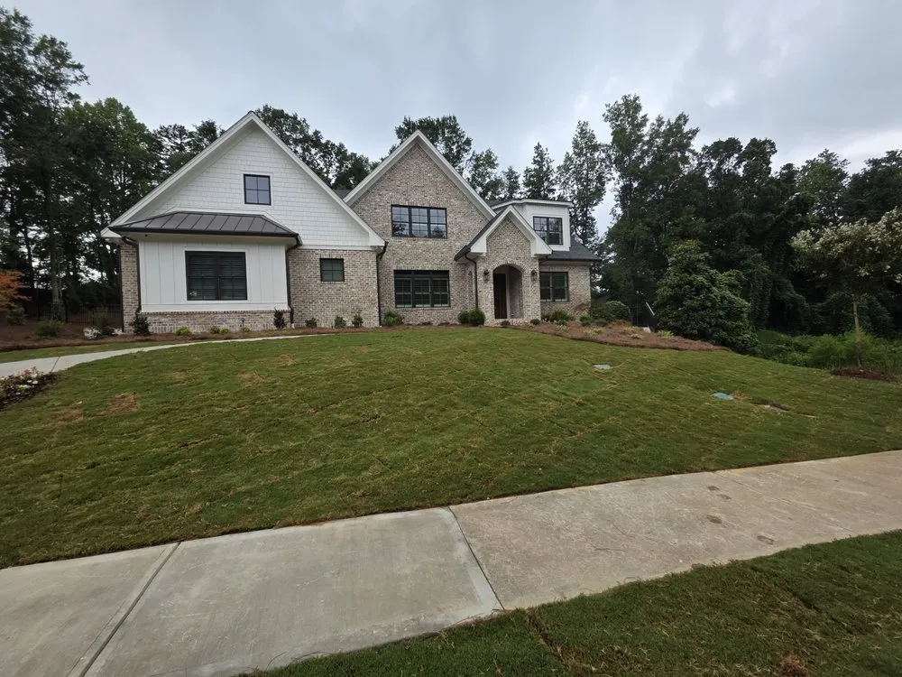 Affordable landscape installation in Gainesville, GA by Green Path Landscaping