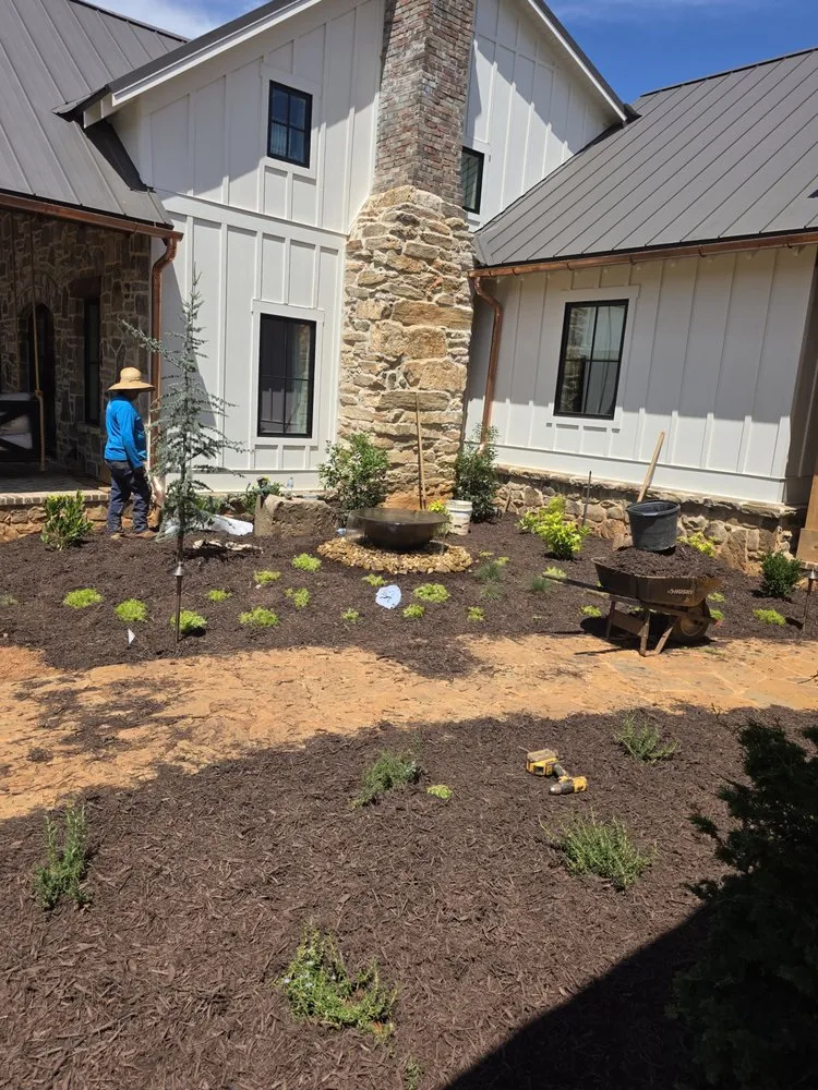 Trusted yard maintenance with custom design across Gainesville, GA - Green Path Landscaping