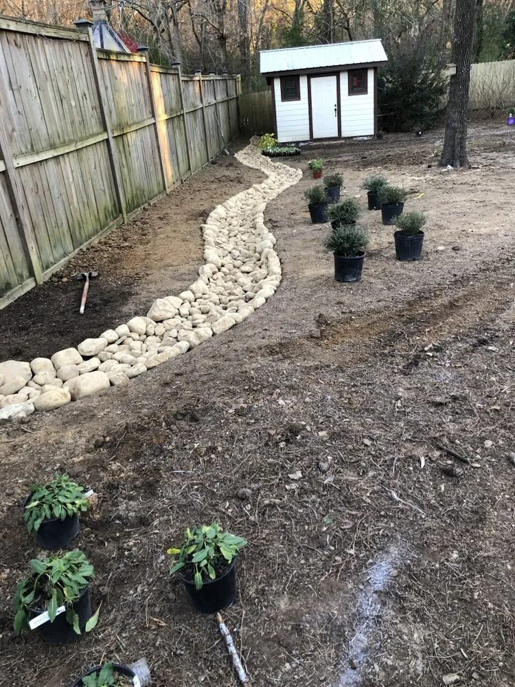 Expert lawn mowing service for residential properties in Hiram, GA by Green Pear Landscapes